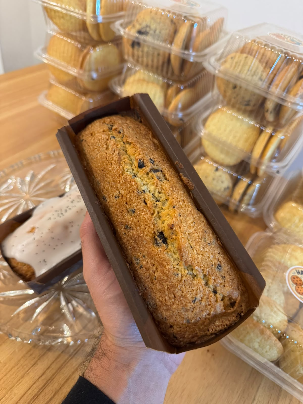 Budín de vainilla con chips de chocolate Hagamos Lío