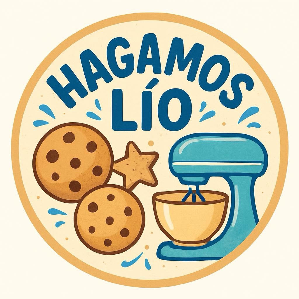 Bandeja de cookies y budines artesanales de Hagamos Lío recién horneados